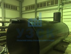 Резервуар горизонтальный стальной наземный в Хасавюрте