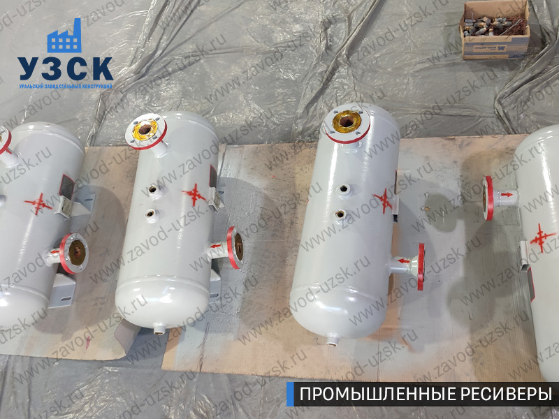 фотография емкостных ресиверов газа Хасавюрт